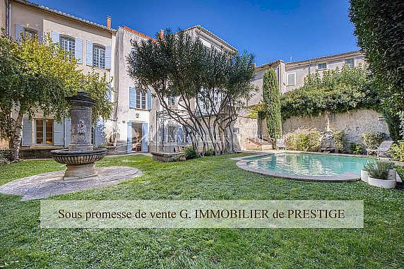 [G. Immobilier de Prestige] A Carpentras, un hôtel particulier exceptionnel