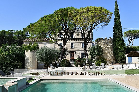 [G. Immobilier de Prestige] En exclusivité , un château dans un parc arboré vue Ventoux 