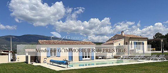[G. Immobilier de Prestige] A Bédoin, une belle villa avec vue