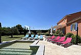 [G. Immobilier de Prestige] A beautiful villa with a pool overlooking Ventoux 