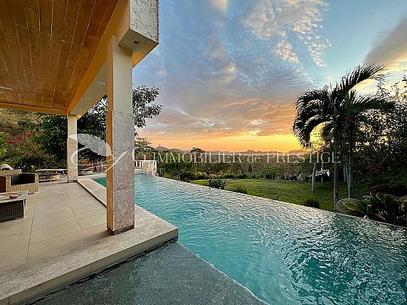[G. Immobilier de Prestige] Deux superbes villas avec piscines et vue sur l'océan