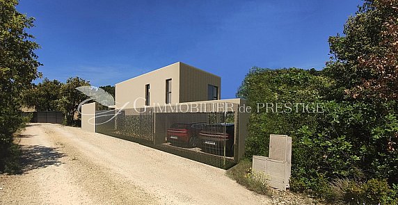 [G. Immobilier de Prestige] A Mollans sur Ouvèze une villa contemporaine neuve avec vue 