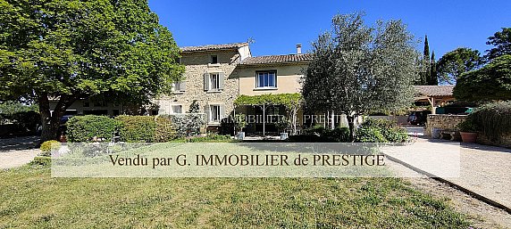 [G. Immobilier de Prestige] A Pernes-les-fontianes, un mas avec vue