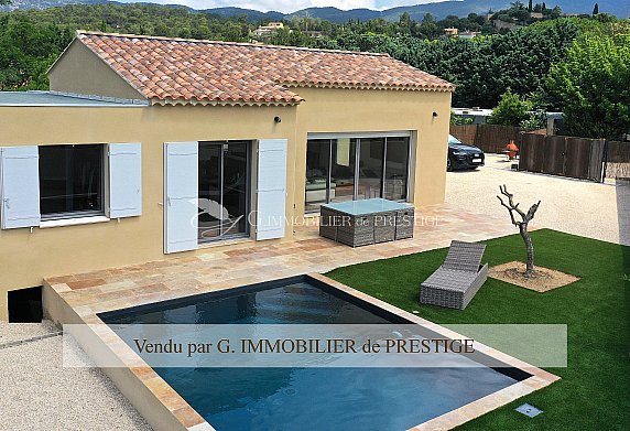 [G. Immobilier de Prestige] A Bédoin, une villa neuve avec piscine